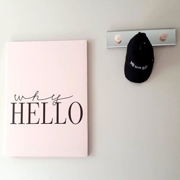 NWT Wildfox & Rae Dunn "Monday Morning Blues" top & baseball cap bundle - Picture 12 of 12